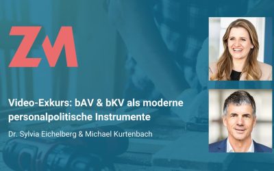 Dr. Sylvia Eichelberg & Michael Kurtenbach: bAV & bKV als moderne personalpolitische Instrumente